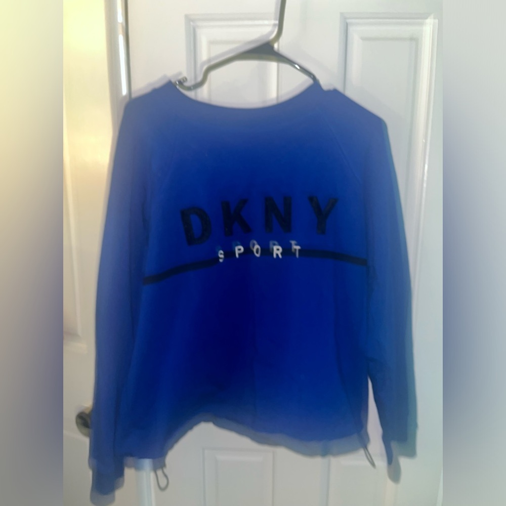 DKNY Sport Blue Sweater